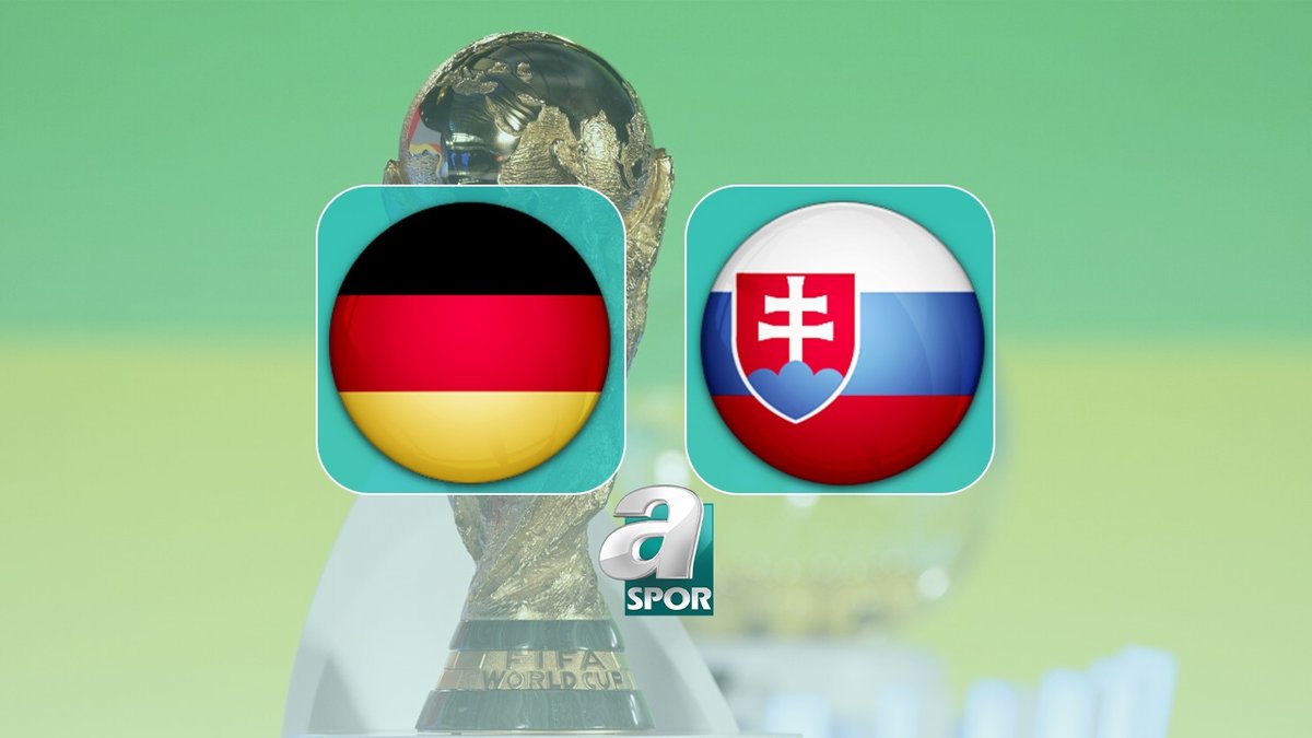 Almanya-Slovakya maçı izle: Ne zaman ve hangi kanalda?